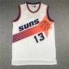 Mens Retro Mesh Basketball Jersey Charles Barkley Phoenix Suns 34 13 3 1 Embroidered Sport Tank Top