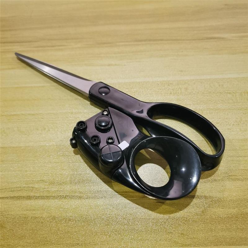 New Professional Laser Guided Stainless Steel Scissors for Home Crafts Fabric Sewing Scissors Straight Cut Quick Cutting
