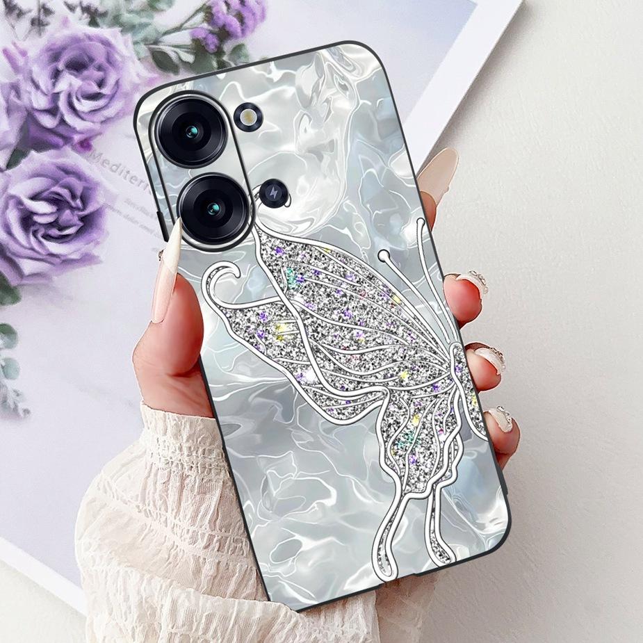 Чехол для Itel P40 Plus P683L Милый Кот Счастливая Рыба Кои Расписная Крышка Мягкий Силиконовый Чехол для Телефона Для Itel P40 P 40 P662L ItelP40 P40+ Сумки