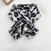 Imitation Mink Fur Scarf Men's and Women's Winter Thickened Warm Scarf Soft Plush Solid Color Simple Scarf