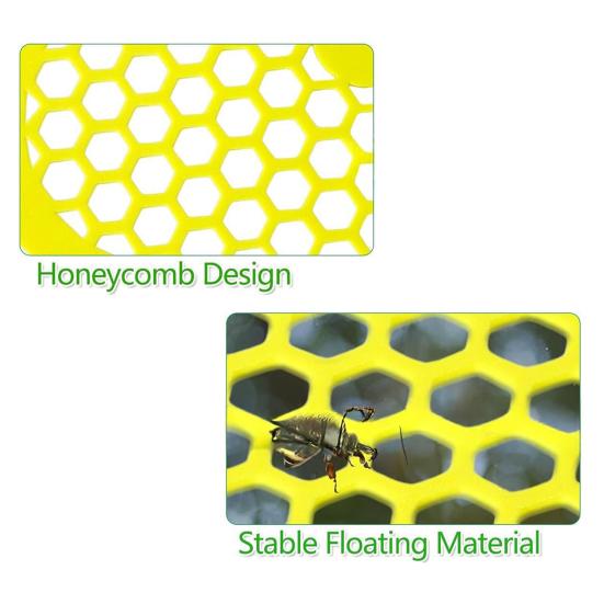 Bee Watering Station Floating Bee Bath Drinking Station Flower Shape Butterfly Waterer for Garden Bee Feeding