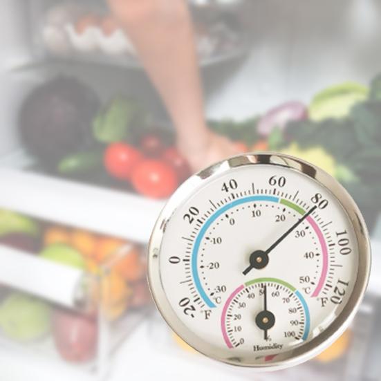 Yousheng Мини Портативный Измеритель Температуры Влажности Аналоговый Дисплей Тестирование Температуры Влажности Настенный Термометр Гигрометр для Дома