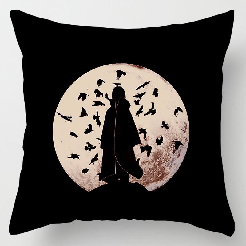 Роскошная аниме наволочка Наруто с мультяшным логотипом для стильного домашнего декора