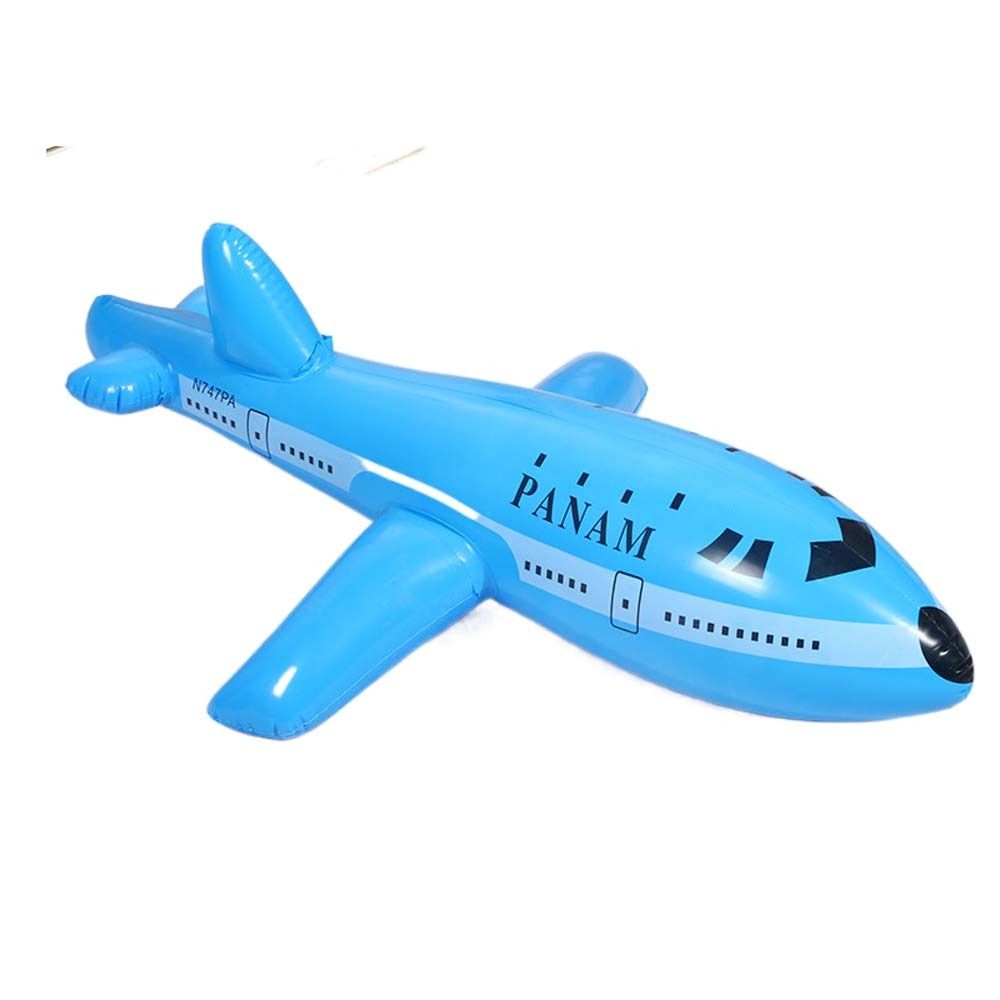 Kids Toys Inflatable Aircraft Toys PVC Balloon Inflatable Balloon Outdoor Fun Toy  Parent-child Toy