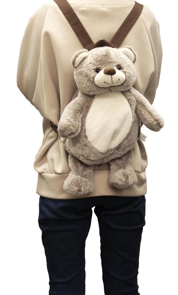 Cute Animal Plush Backpack, Adults and Children, Fluffy Material, Cute Lamb Sheep