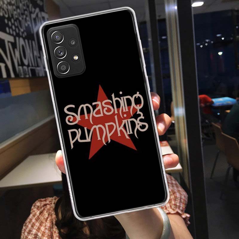Rock The Smashing Pumpkins Phone Case for Samsung A54 A57 A37 A17 A14 A15 A12 A24 A34 A55 A35 A25 A52S A07 A05S A04S A22 A32 A72