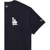 New Era FW23 Серия цифровых игроков MLB Los Angeles Dodgers Мультяшный игровой принт Футболка с коротким рукавом Унисекс Футболка Черный 14112254