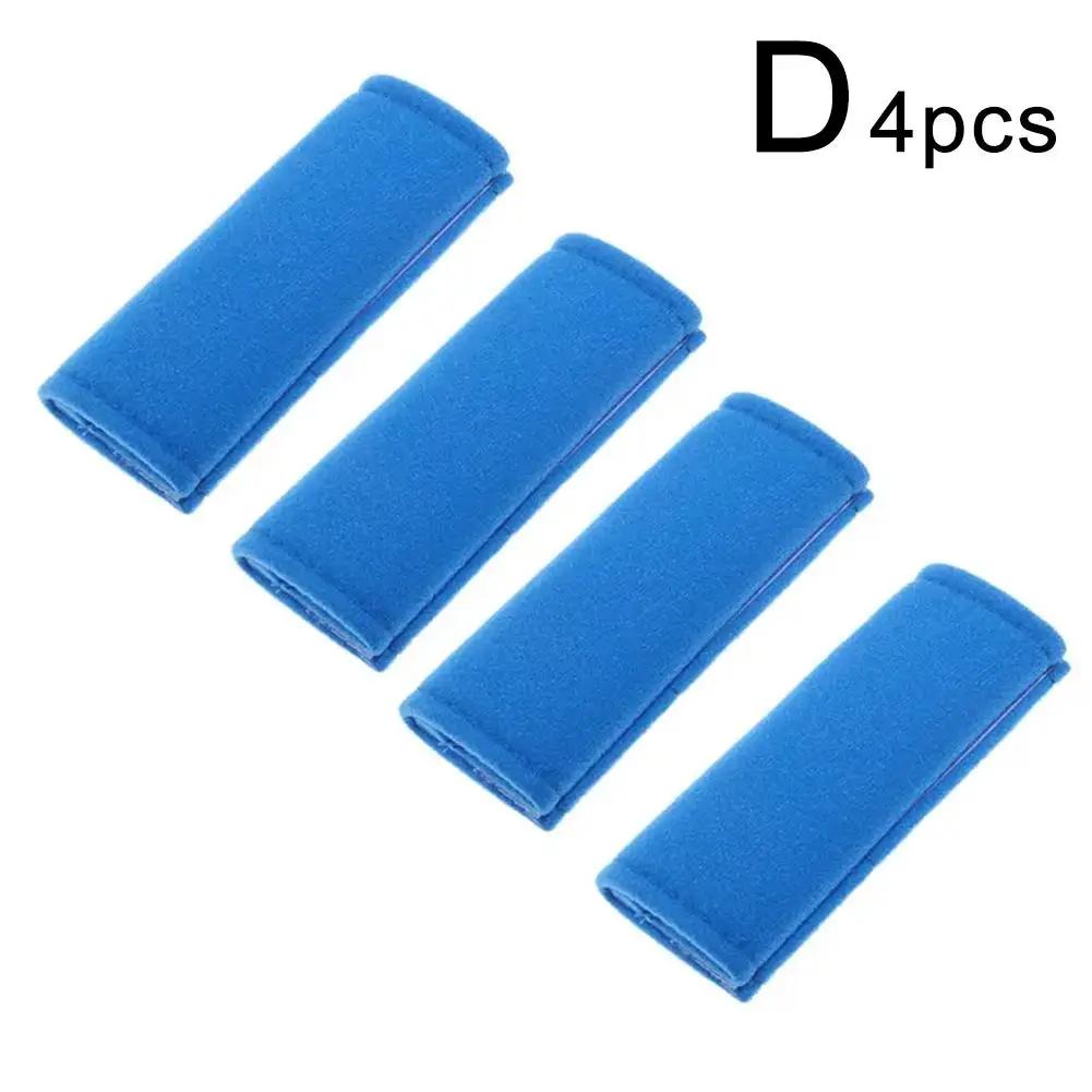 4 шт. защитный чехол для ручки двери автомобиля, однотонные аксессуары для ручек, чехлы для салона автомобиля из мягкой замши, защитный потолок Co V8D6