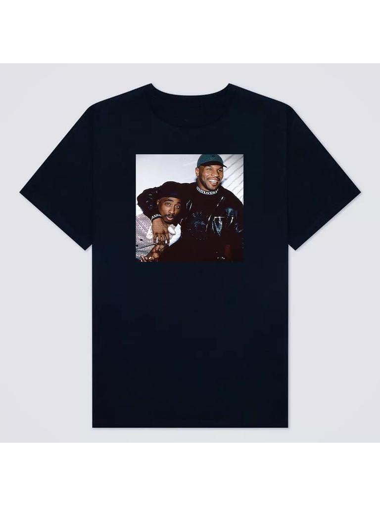 T-shirt with Print Tyson and Tupac