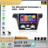 Android For Mitsubishi Outlander 1 2002-2008 Car Radio Multimedia Player Navigation BT Wireless CarPlay Head Unit Screen Stereo