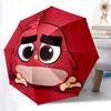 1 шт. Автоматический складной зонт Angry Bird с открыванием/закрыванием, ветрозащитная конструкция с 8 ребрами, легкий дорожный зонт для женщин/мужчин 15