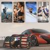 American Flag Eagle Print Travel Duffel Bag Unisex Lightweight Yoga Gym Sports Bags Portable Waterproof Carry on Luggage Bag