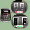 Sunroof Button Repair Sticker Kit For Range Rover Sport Velar Overhead Console Roof Button Cover Trim for Land Rover Defender