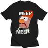2023 Новая забавная футболка унисекс, модная футболка Meep Meep The Muppet Show и женская футболка с мензуркой