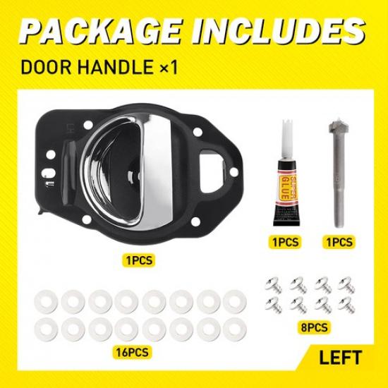 Door Handle ide Interior Driver Left Front/Rear for 2006-2011 Chevrolet HHR K
