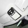 Carbon Fiber Roof Reading Light Lamp Cover Trim Fit For Toyota Tacoma 2024-2025