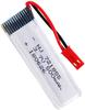 Rechargeable LiPo Battery 3.7V 500mAh – Compatible with UDI & WLtoys Drones – Overcharge Protection – 57x17x8 Mm – 16g – Silver