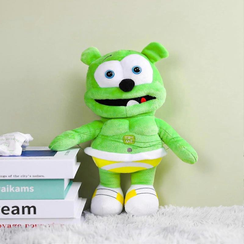 SSRGV 12-дюймовая плюшевая игрушка-медведь, поющая песню медведя, игрушка, мягкая кукла, для детей, подарок на день рождения, рождественские принадлежности для вечеринки