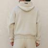 Fear Of God Essentials Knit Pullover Hoodie With Solid Color Logo Unisex Tops Pistachio-Green FOG-FW21-013