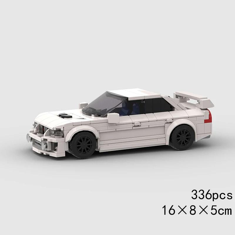 Скоростной кабриолет MOC Автомобиль Супергонка Техническое транспортное средство Модель Строительный блок Гоночный Раллийный Спортивный Кирпич Рождественский Подарок Игрушка Город