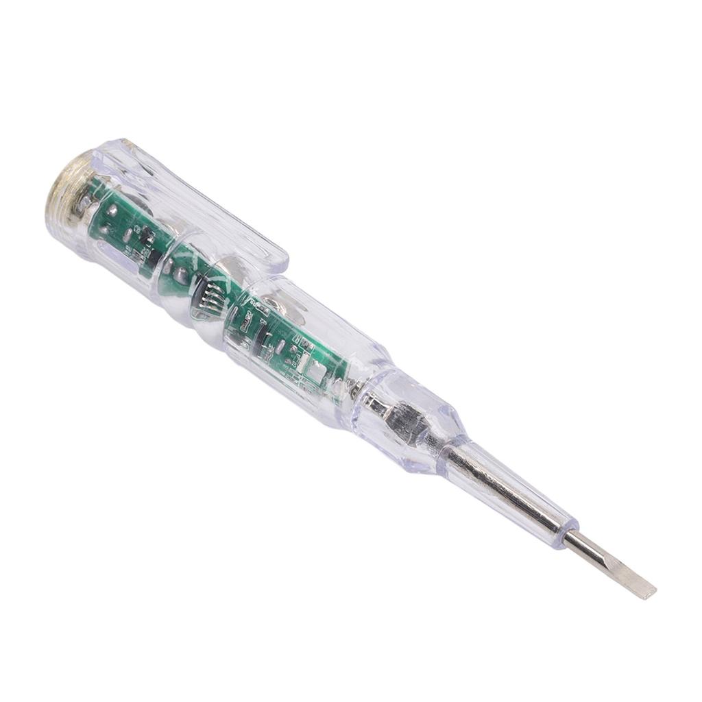 Voltage Tester Professional High Brightness Tri Color Electrical Tester Pen with Buzzer Alarm