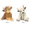 Highland Cattle Plush Doll Plush Cattle Toys Fluffy Cow Plush Pet Cow Toys