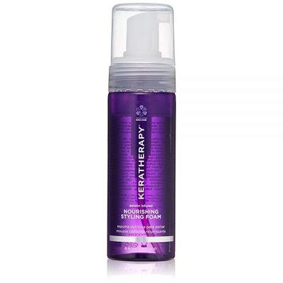 KERATHERAPY Кератиновая инъекция, придающая объем, питательная пена для укладки волос 177,4 мл 6 унций 178 мл