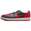 Air 1 Retro Low OG Banned 2026 Мужские Кроссовки Черный Черный-Варсити-Красный-Саммит-Белый IW6276-001
