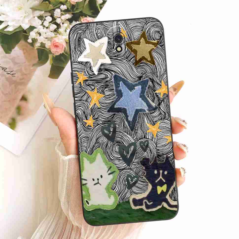 For Xiaomi Redmi 8A Case Cute Cat Dragon Cartoon Cover Soft Slim Fundas For Xiaomi Redmi8A Redmi 8 A 8a Phone Back Cover