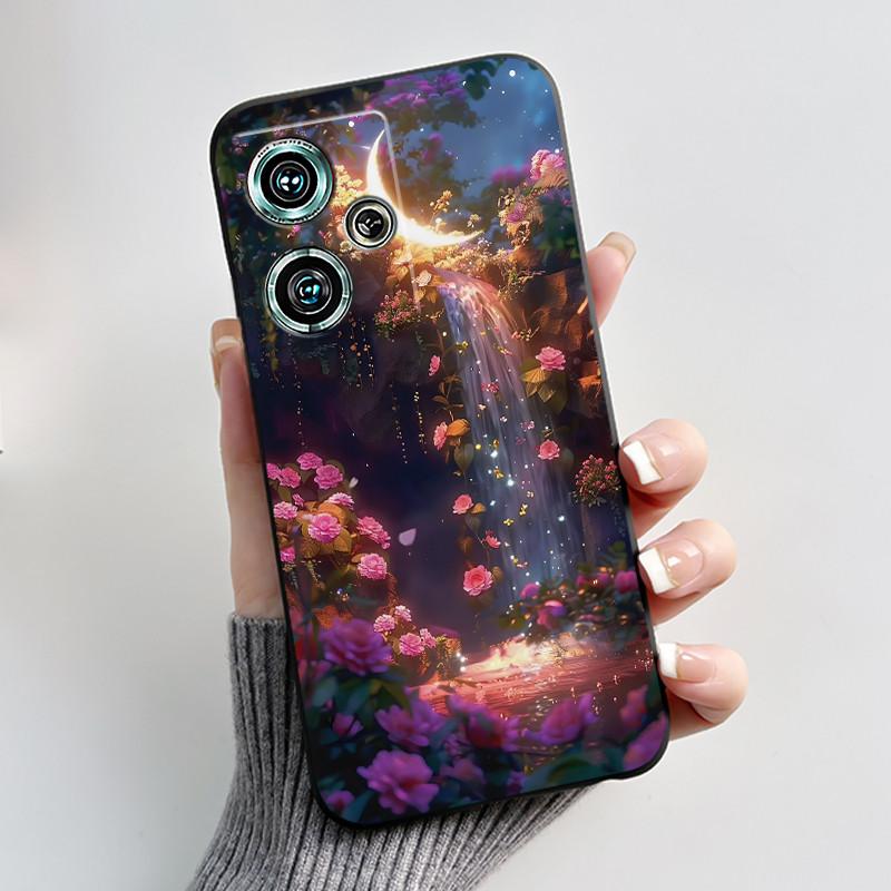 Чехол для ZTE Nubia Z50 NX711J Роскошный Милый Сердечко Кролик Черный Мягкий Силикон Ударопрочный Задняя Крышка Для Чехла Телефона NubiaZ50 Z 50 5G