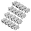 20PCS Hex Coupling Nut Stainless Steel Rustproof M4 X 0.7 8 L10mm 6 Sides Connector Nuts for Installation