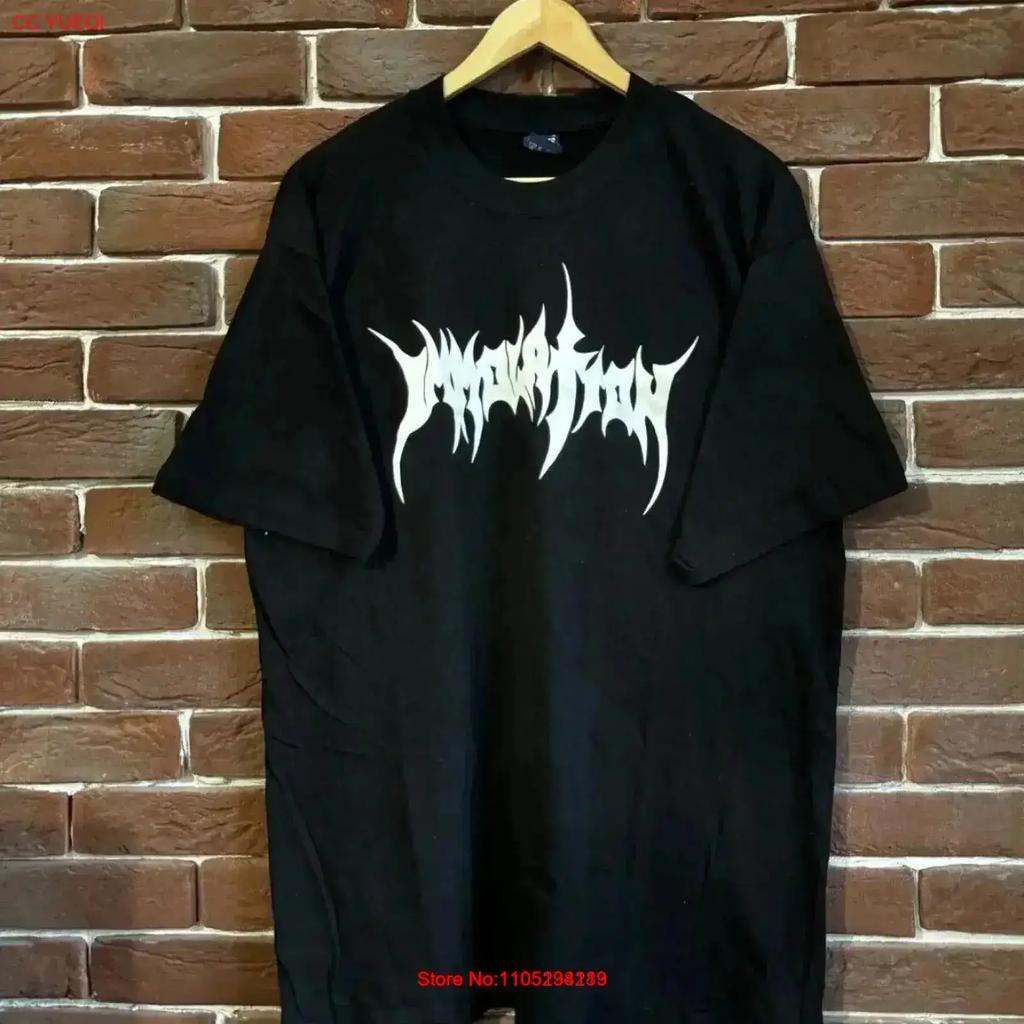 Редкая винтажная футболка Immolation с логотипом 90-х, метал-группа, Грейл 2XL, черная, Повседневная, Растянутая, Стильная, Удобная, Винтажная, Постиранная