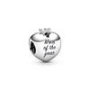 925 Sterling Silver Openwork Paw Print Infinity Charm Bead Fit New Bracelet Necklace Jewelry Gift For Women 