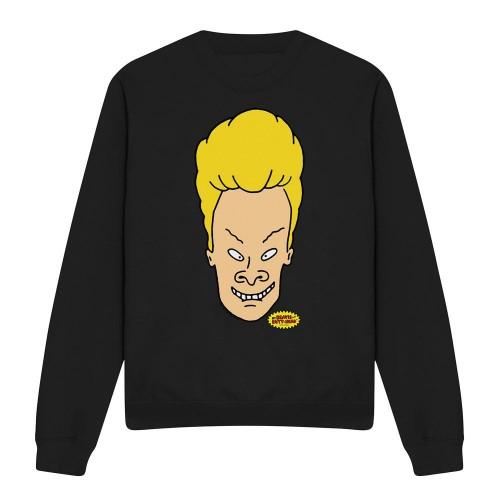 Свитшот унисекс для взрослых с портретом Бивиса и Баттхеда