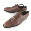 Heyraud Handmade Leather Balmoral Oxford Cap-Toe Men 44 28.5 Brown Goodyear(USED)