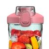 Portable Blender 600ml Personal Size Juicer Cup for Shakes and Smoothies with 6 Blades 150 Watt Waterproof Rechargeable