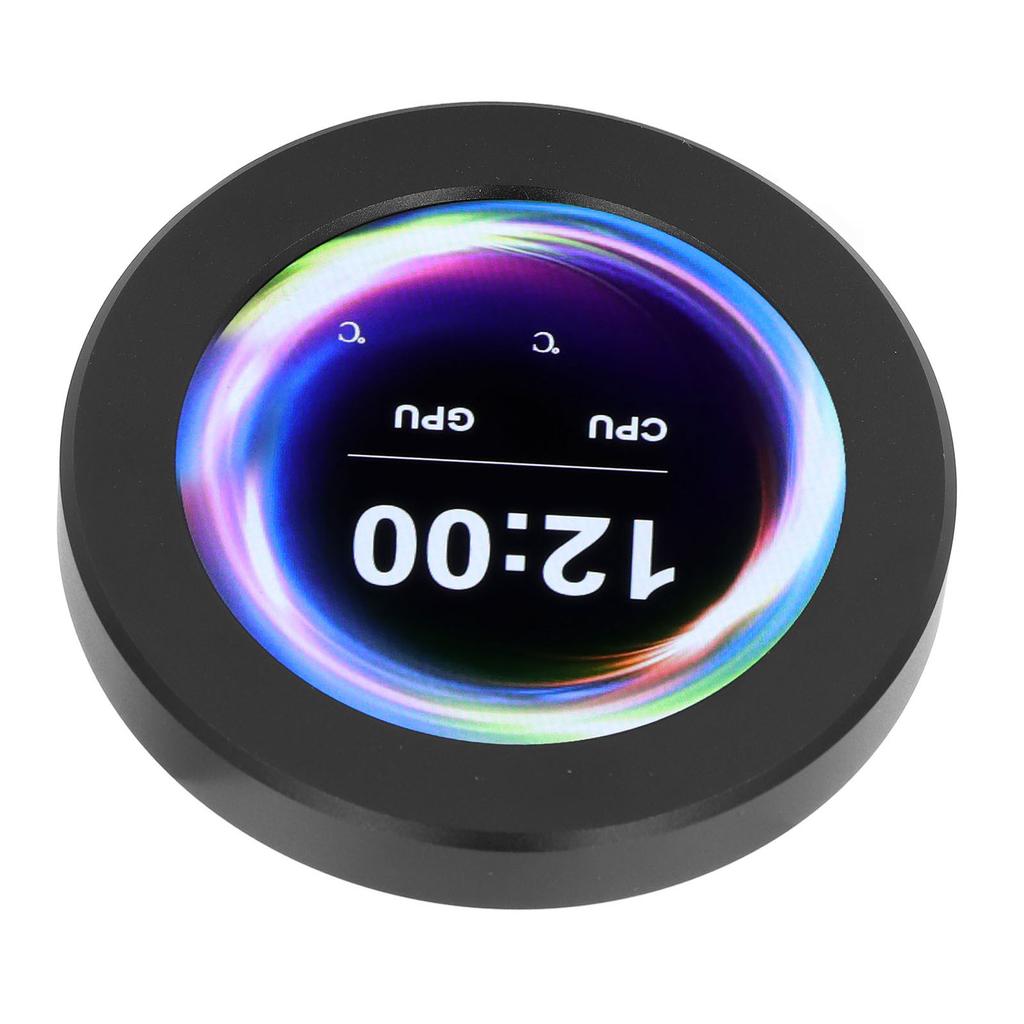 AIO Display Screen Upgrade Kit 2.1in CPU Liquid Cooler LCD Display Temp Monitor Computer Accessories