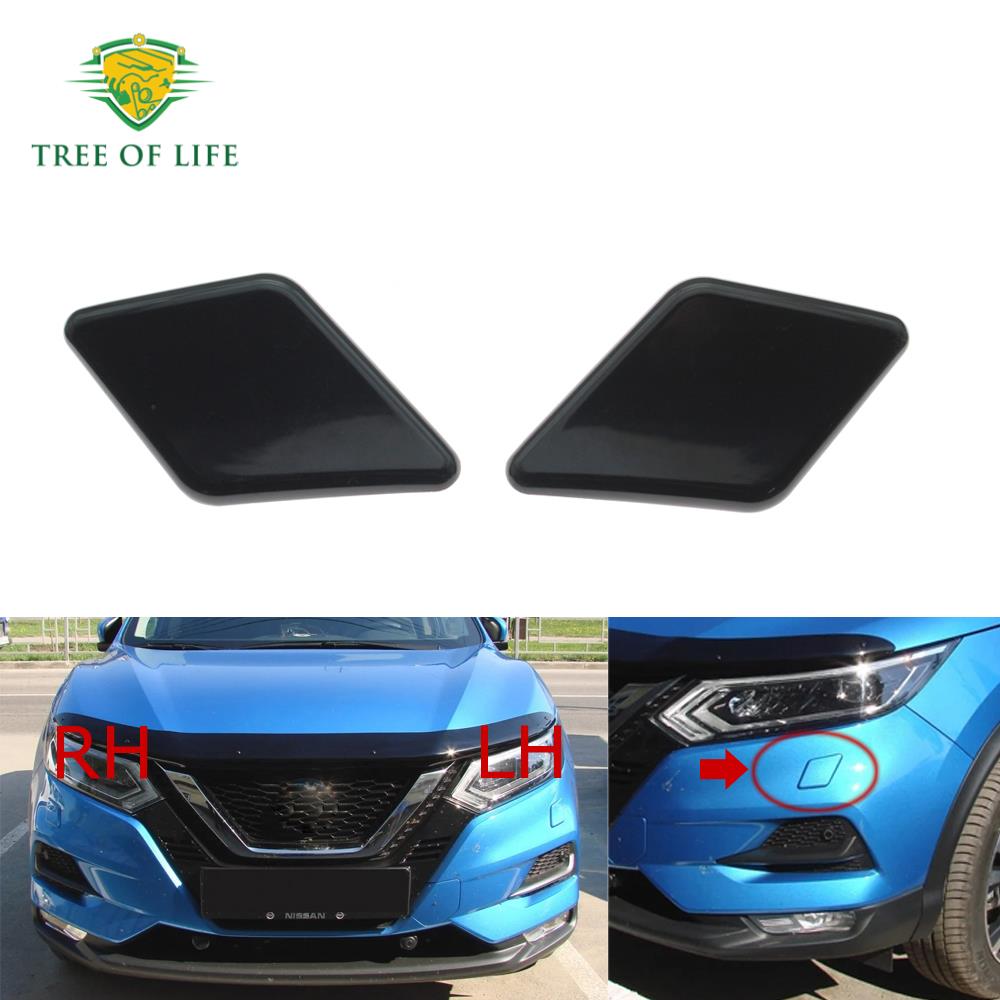 28658-HV08E 28659HV08E Front Bumper Headlamp Washer Spray Nozzle Cover Cap For Nissan Qashqai Dualis J11 2018