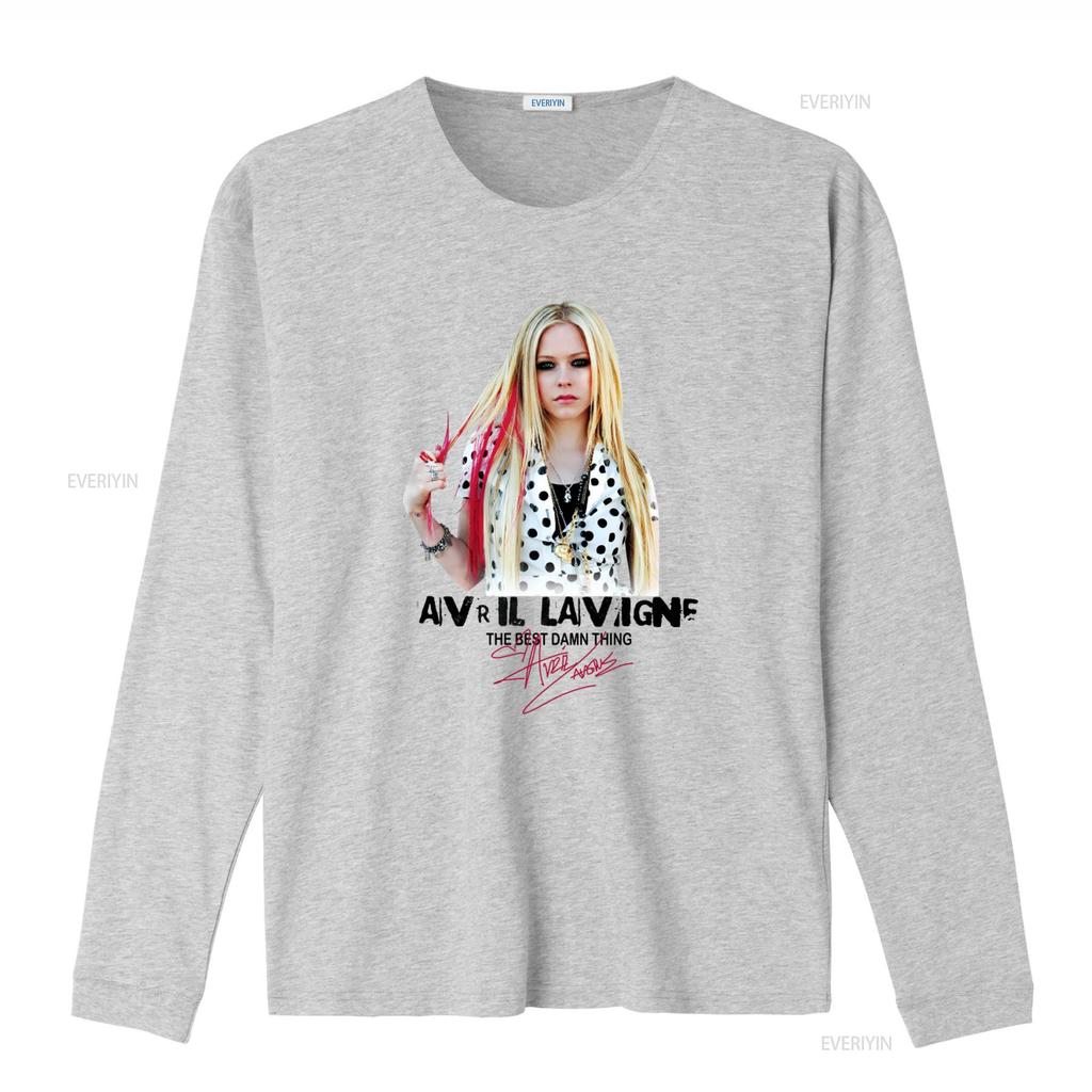 Avril Lavigne The Best Damn Thing Signature T Shirt for Family Fans Sizes S 234Xl H1361 vintage Washed Soft Stylish Breathable