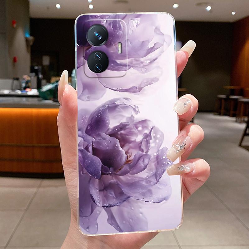Чехол для vivo T1 4G Прозрачный Роскошный Дракон Милый Крутой Чехол для Телефона для Мальчиков Девочек Для Vivo Y55 4G iQOO Z6 T1 44W Мягкая Силиконовая Задняя Крышка