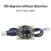 Модуль камеры OV9732 60/72/100/160/180 USB Камера с ручной фокусировкой без драйвера Печатная плата камеры с кабелем для WinXP/7/8/10/Linux