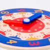 Wooden Clock Time Recognition Puzzle Toy for Kids - Early Math Teaching Aid