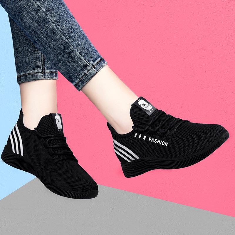 ****** and summer new old ******* cloth shoes women's sports Korean version ** casual breathable running shoes mother shoes s**t-soled shoes