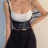 Punk Style Women Belt PU Elastic Corset Belt Fashion Wide Waist Belt Ladies Clothing Female