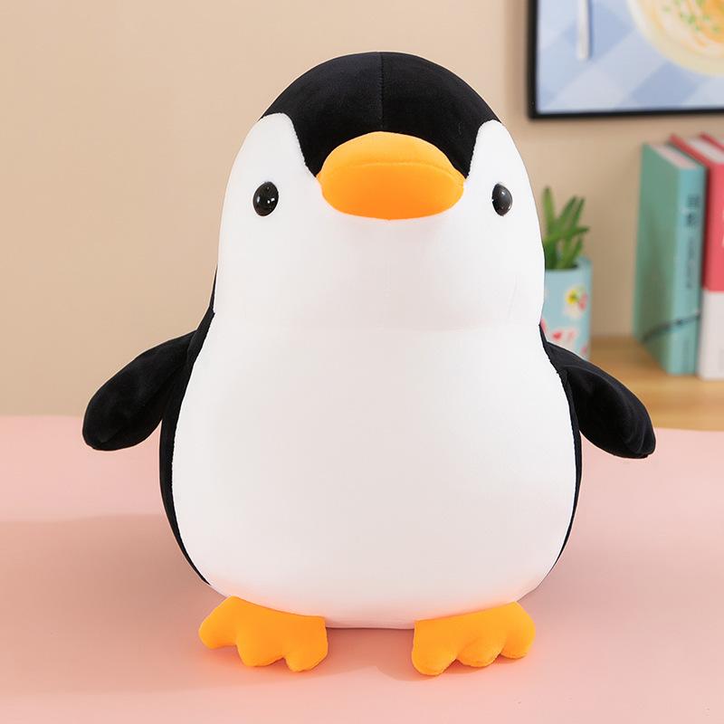 Cute Cartoon Little Penguin Plush Toy Aquarium Baby Penguin Doll Lazy Decompression Doll Birthday Gift