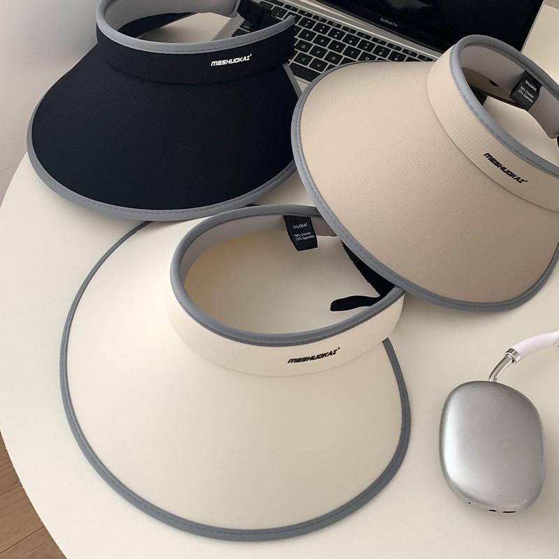 Двухслойная солнцезащитная шляпа из ледяного шелка для женщин, стильная летняя защита от УФ-лучей, с широкими полями