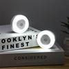 Energy Saving USB Rechargeable Night Light, Magnetic Wall Light for Bedroom, Aisle, Room, Portable Round LED Night Lamp Sensor
