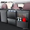 Car Trunk PU Leather Storage Bag Large Capacity Hanging Organizer Car Backseat Pocket Suitable for SUV Crossover
