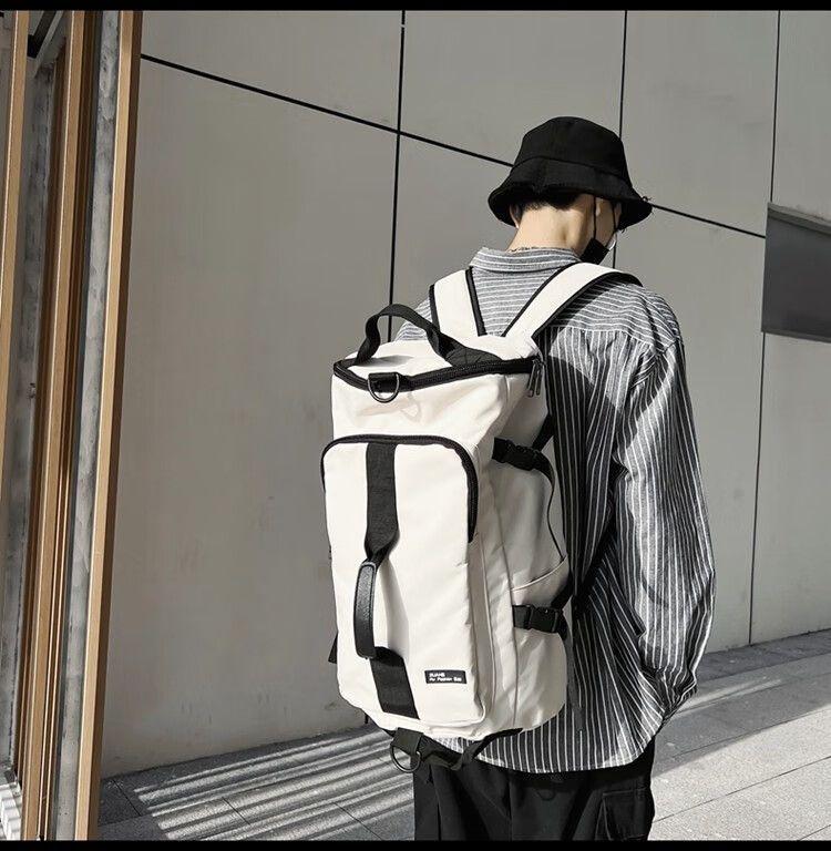 Мужской дорожный рюкзак большой вместимости и наплечная сумка для спортзала