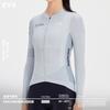 Womens Cycling Jersey Long Sleeve Breathable Bike Shirt With Print Design Road